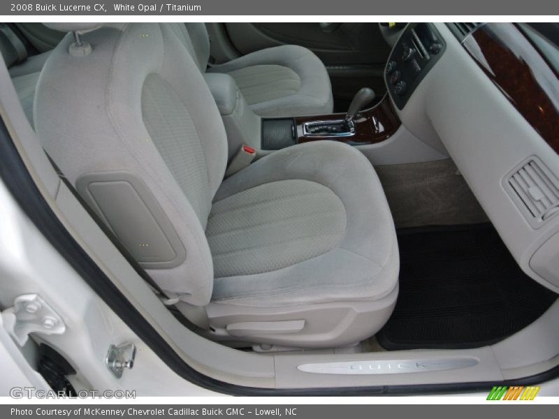 White Opal / Titanium 2008 Buick Lucerne CX