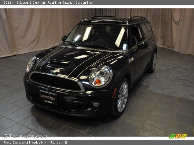 Reef Blue Metallic / Carbon Black 2012 Mini Cooper S Clubman
