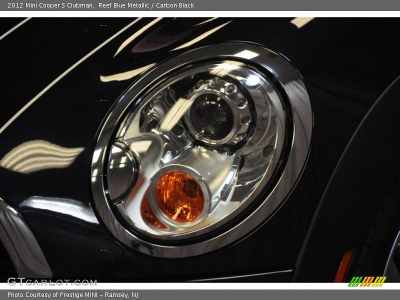 Reef Blue Metallic / Carbon Black 2012 Mini Cooper S Clubman
