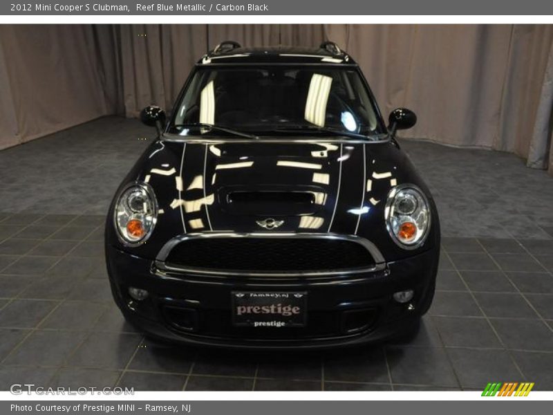 Reef Blue Metallic / Carbon Black 2012 Mini Cooper S Clubman