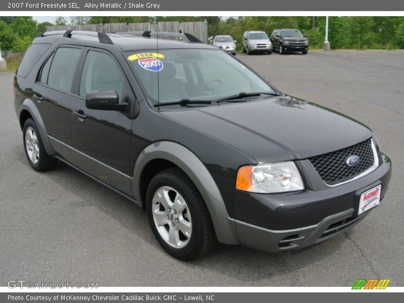 Alloy Metallic / Shale Grey 2007 Ford Freestyle SEL