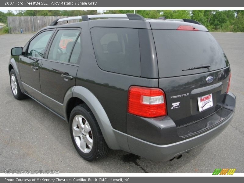 Alloy Metallic / Shale Grey 2007 Ford Freestyle SEL