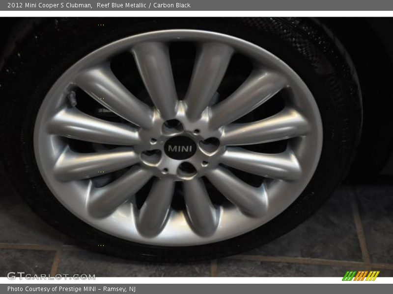 Reef Blue Metallic / Carbon Black 2012 Mini Cooper S Clubman
