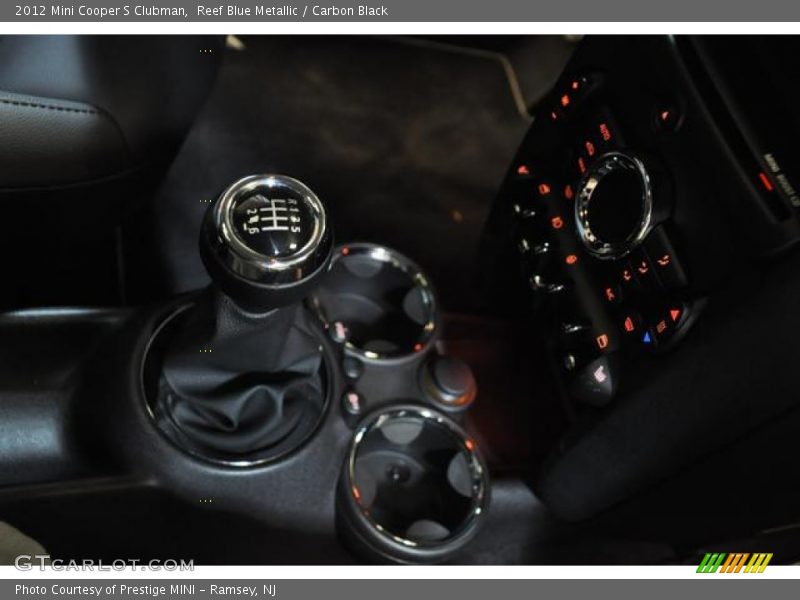 Reef Blue Metallic / Carbon Black 2012 Mini Cooper S Clubman