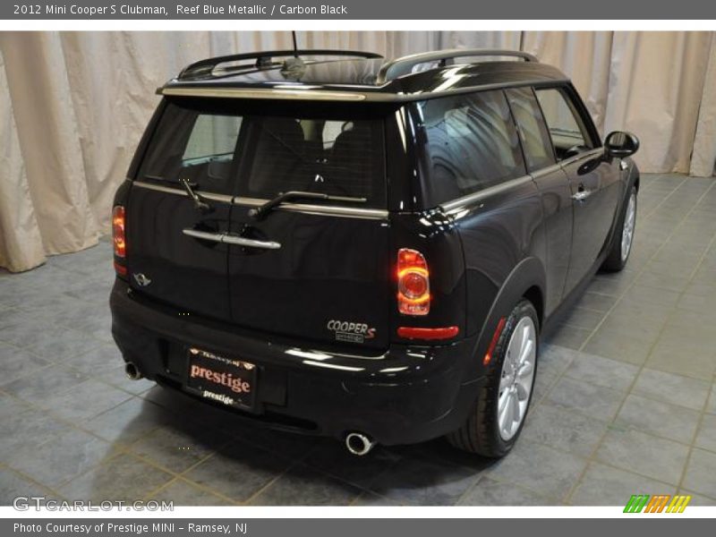 Reef Blue Metallic / Carbon Black 2012 Mini Cooper S Clubman