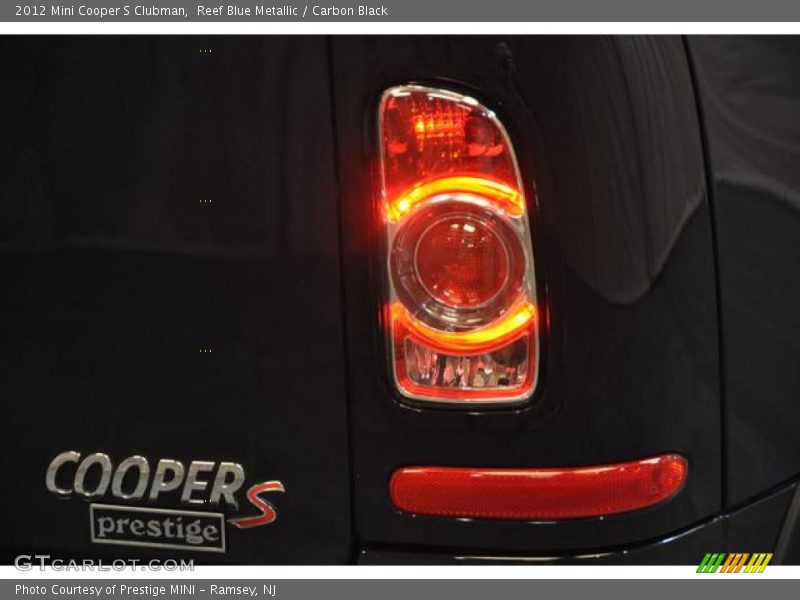 Reef Blue Metallic / Carbon Black 2012 Mini Cooper S Clubman