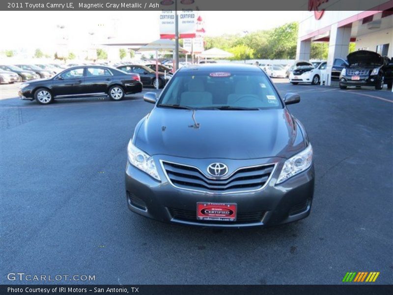 Magnetic Gray Metallic / Ash 2011 Toyota Camry LE