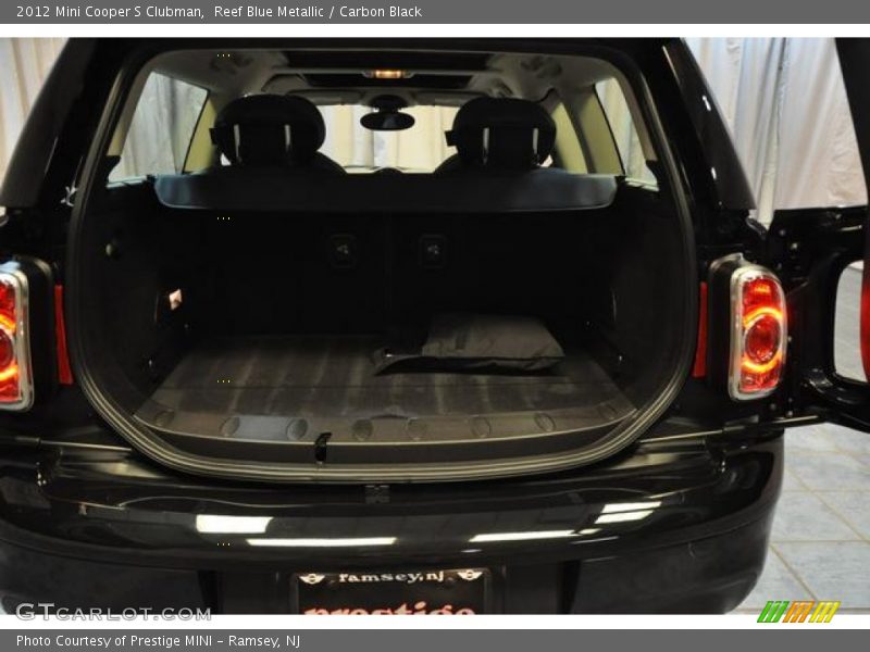Reef Blue Metallic / Carbon Black 2012 Mini Cooper S Clubman