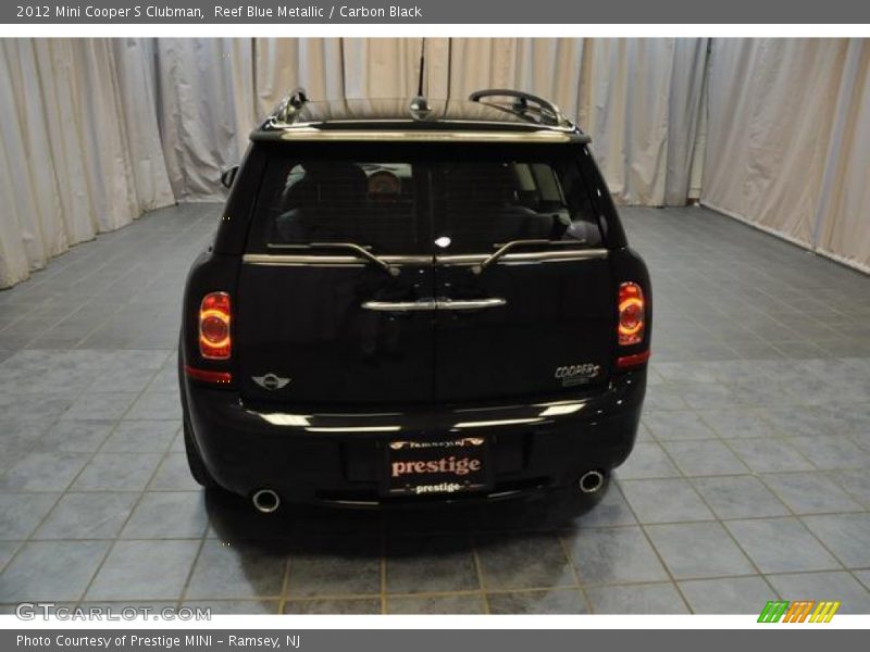 Reef Blue Metallic / Carbon Black 2012 Mini Cooper S Clubman