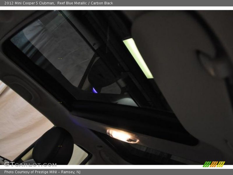 Reef Blue Metallic / Carbon Black 2012 Mini Cooper S Clubman