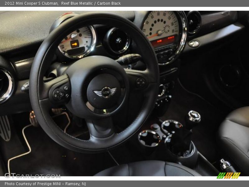 Reef Blue Metallic / Carbon Black 2012 Mini Cooper S Clubman