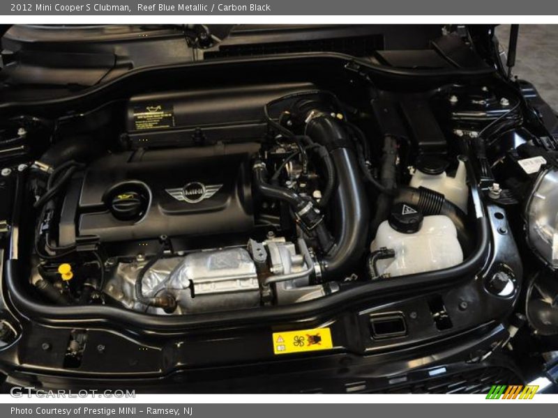 Reef Blue Metallic / Carbon Black 2012 Mini Cooper S Clubman