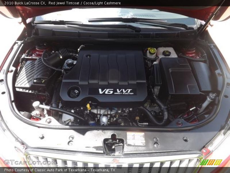 Red Jewel Tintcoat / Cocoa/Light Cashmere 2010 Buick LaCrosse CX