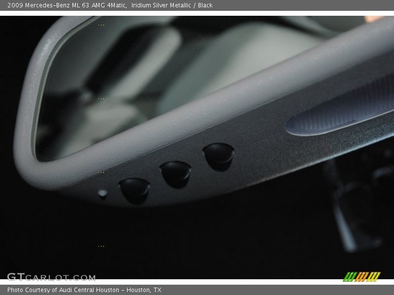 Iridium Silver Metallic / Black 2009 Mercedes-Benz ML 63 AMG 4Matic