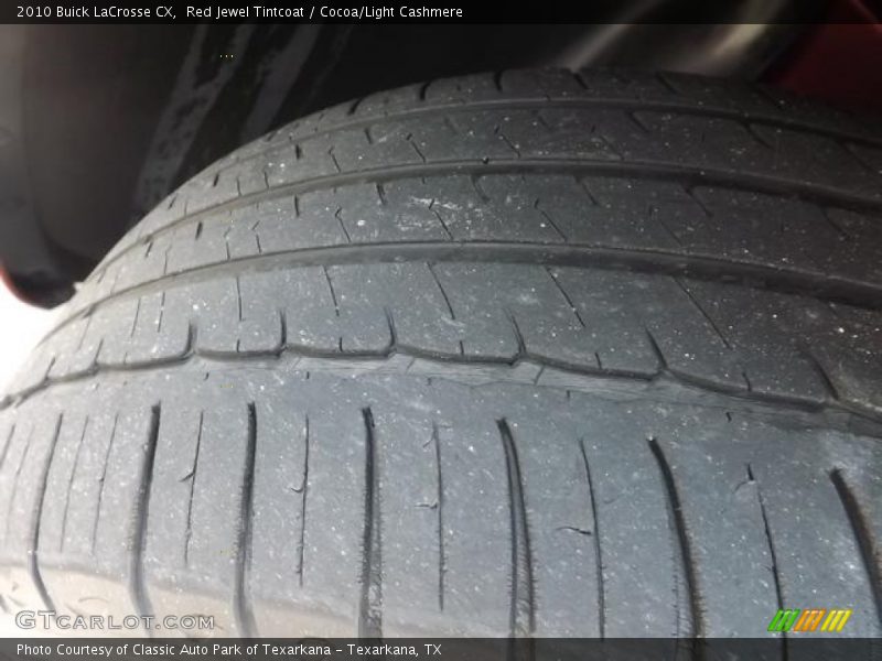 Red Jewel Tintcoat / Cocoa/Light Cashmere 2010 Buick LaCrosse CX