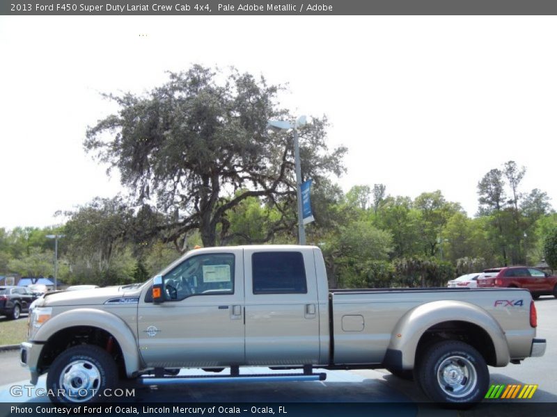  2013 F450 Super Duty Lariat Crew Cab 4x4 Pale Adobe Metallic