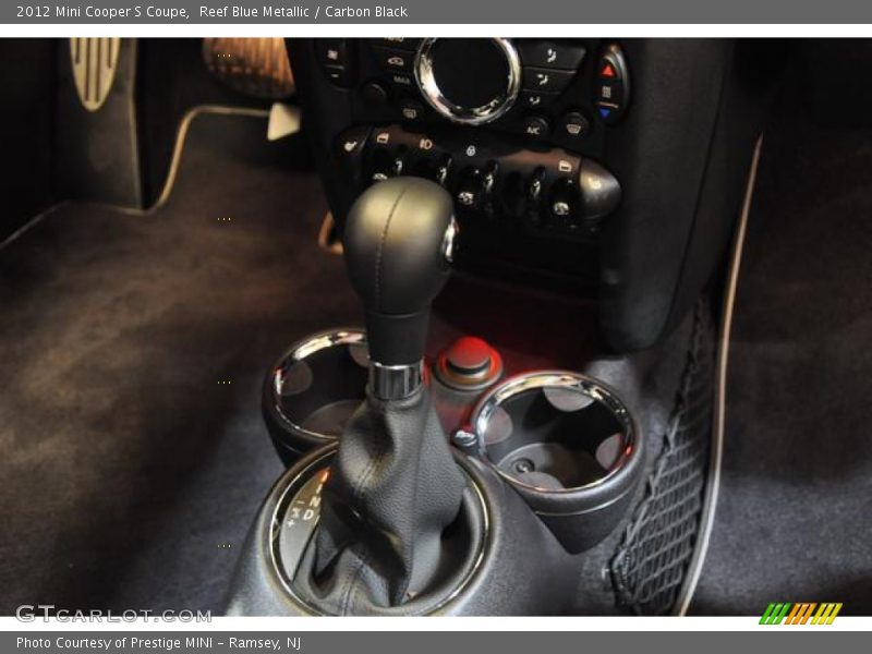 Reef Blue Metallic / Carbon Black 2012 Mini Cooper S Coupe