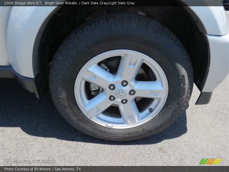 Bright Silver Metallic / Dark Slate Gray/Light Slate Gray 2008 Dodge Nitro SLT