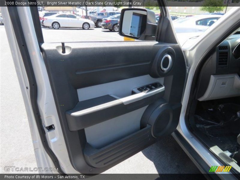 Bright Silver Metallic / Dark Slate Gray/Light Slate Gray 2008 Dodge Nitro SLT