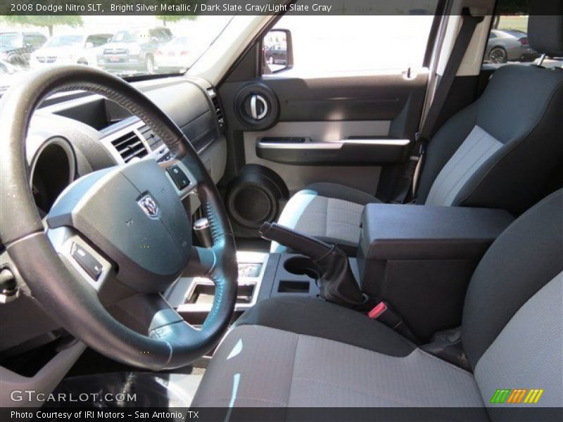 Bright Silver Metallic / Dark Slate Gray/Light Slate Gray 2008 Dodge Nitro SLT
