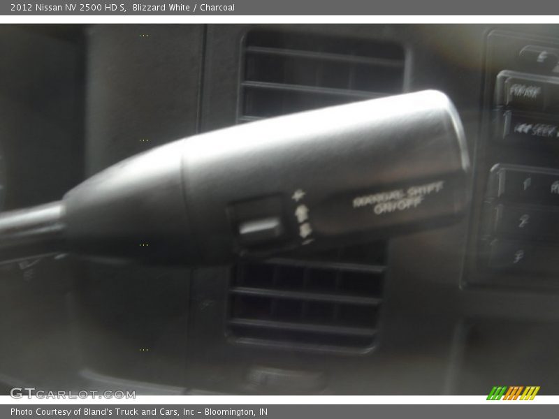 Blizzard White / Charcoal 2012 Nissan NV 2500 HD S