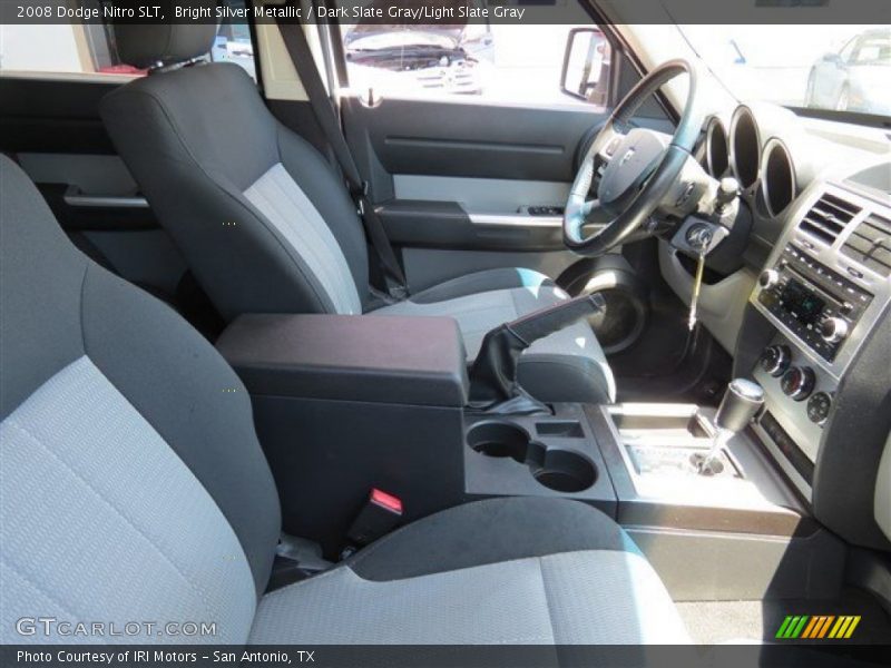 Bright Silver Metallic / Dark Slate Gray/Light Slate Gray 2008 Dodge Nitro SLT