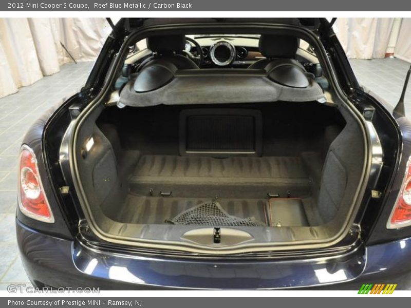 Reef Blue Metallic / Carbon Black 2012 Mini Cooper S Coupe