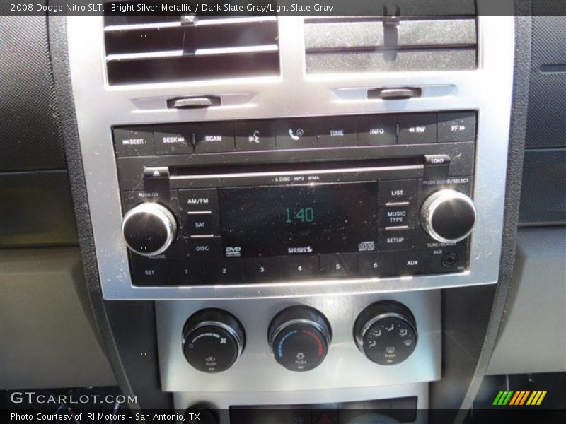 Bright Silver Metallic / Dark Slate Gray/Light Slate Gray 2008 Dodge Nitro SLT