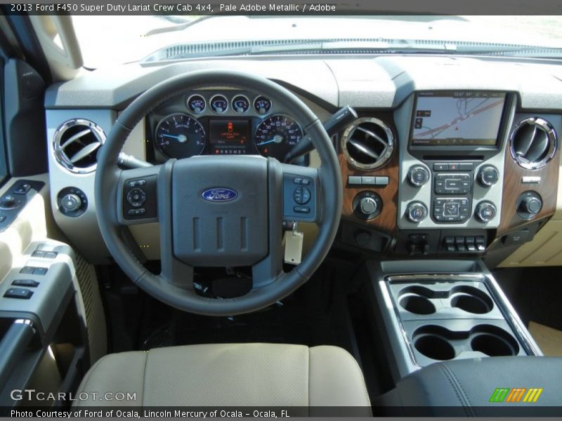 Dashboard of 2013 F450 Super Duty Lariat Crew Cab 4x4