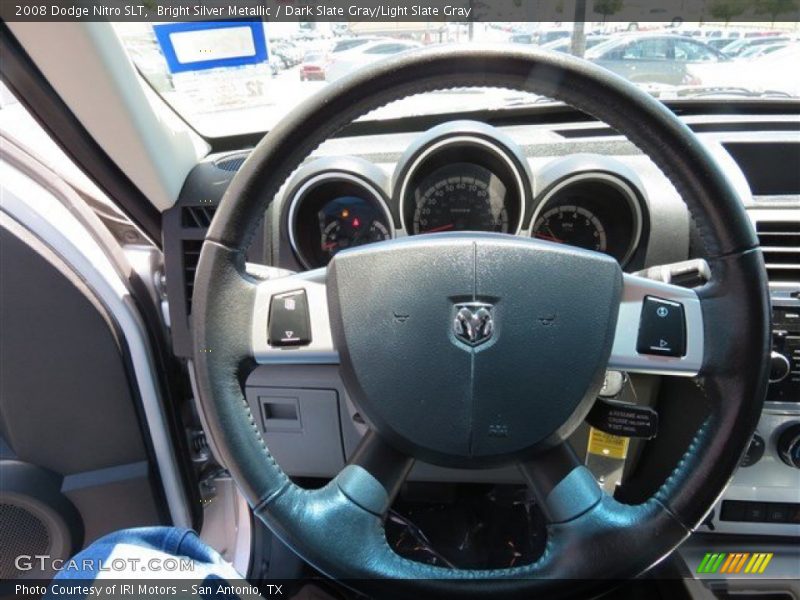 Bright Silver Metallic / Dark Slate Gray/Light Slate Gray 2008 Dodge Nitro SLT