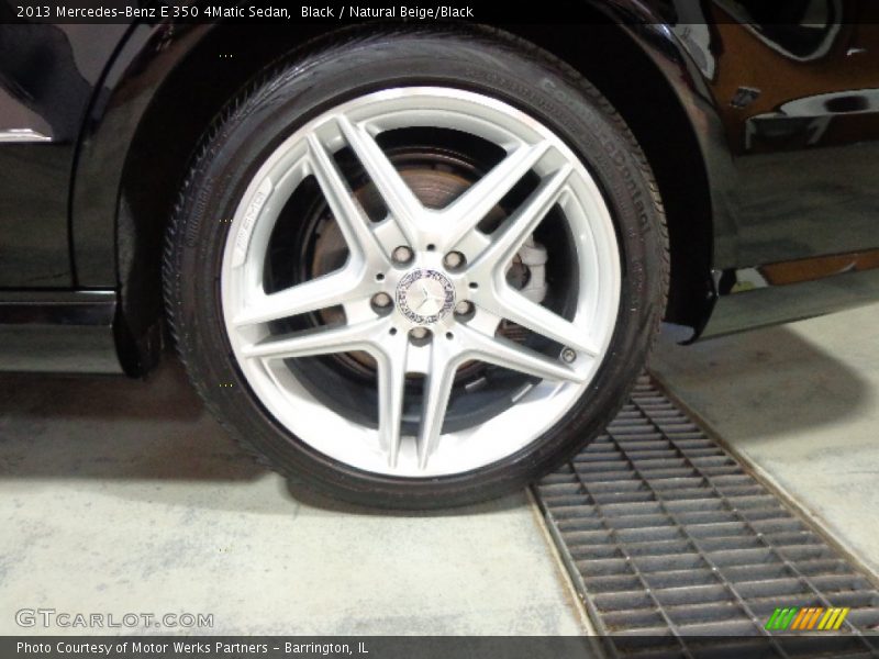 Black / Natural Beige/Black 2013 Mercedes-Benz E 350 4Matic Sedan