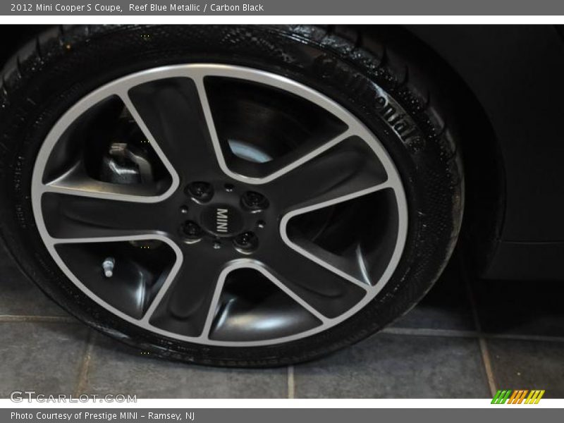 Reef Blue Metallic / Carbon Black 2012 Mini Cooper S Coupe