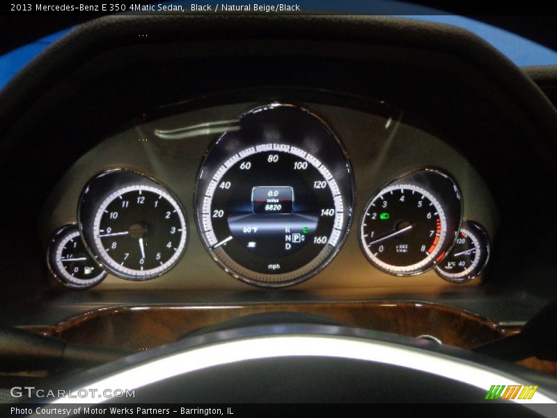 Black / Natural Beige/Black 2013 Mercedes-Benz E 350 4Matic Sedan