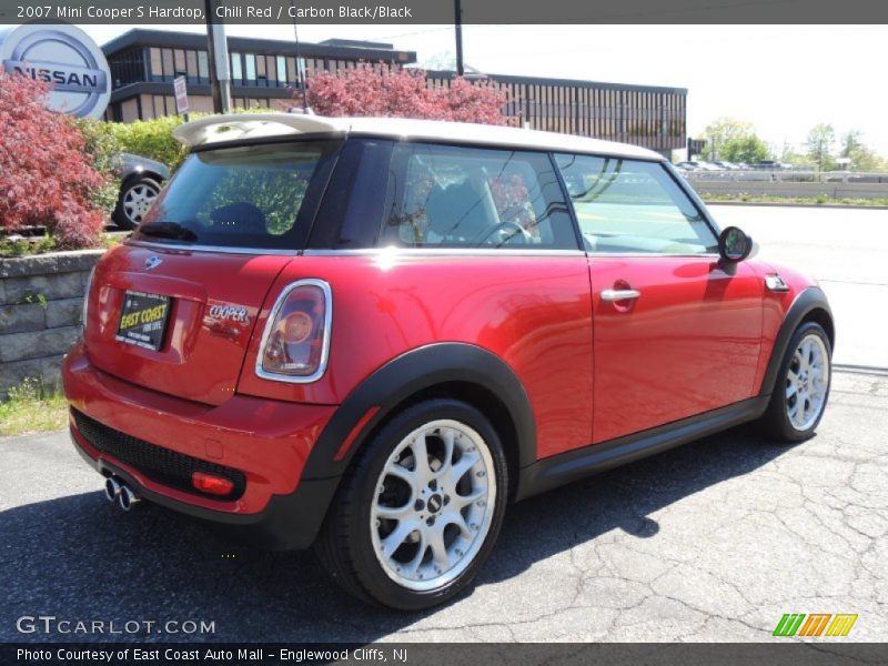 Chili Red / Carbon Black/Black 2007 Mini Cooper S Hardtop
