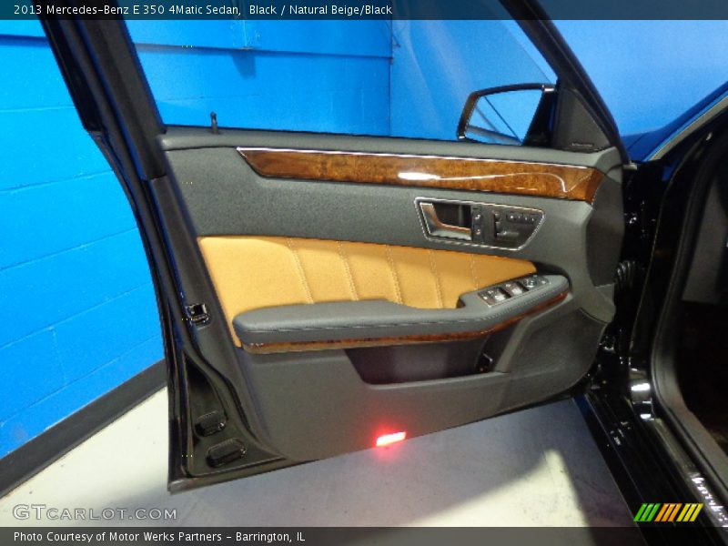 Black / Natural Beige/Black 2013 Mercedes-Benz E 350 4Matic Sedan