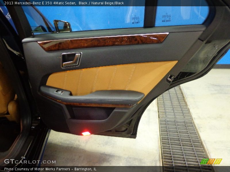 Black / Natural Beige/Black 2013 Mercedes-Benz E 350 4Matic Sedan