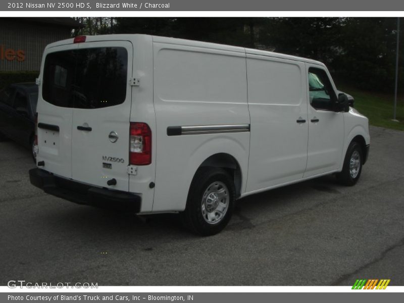 Blizzard White / Charcoal 2012 Nissan NV 2500 HD S