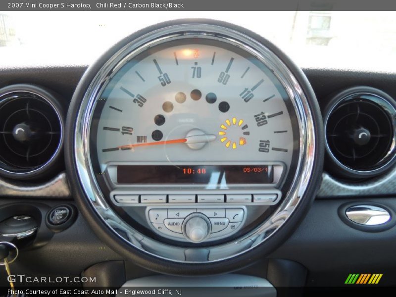 Chili Red / Carbon Black/Black 2007 Mini Cooper S Hardtop