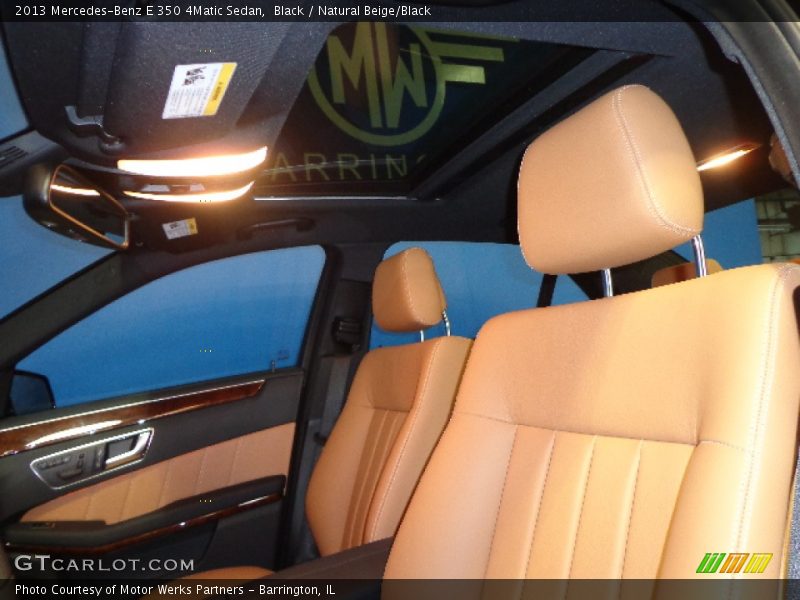 Black / Natural Beige/Black 2013 Mercedes-Benz E 350 4Matic Sedan