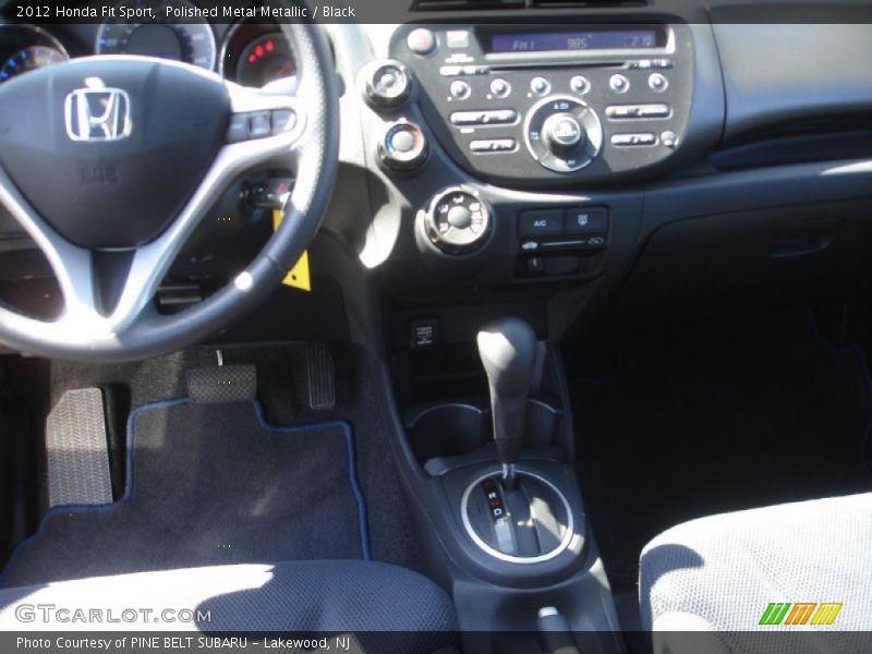Polished Metal Metallic / Black 2012 Honda Fit Sport