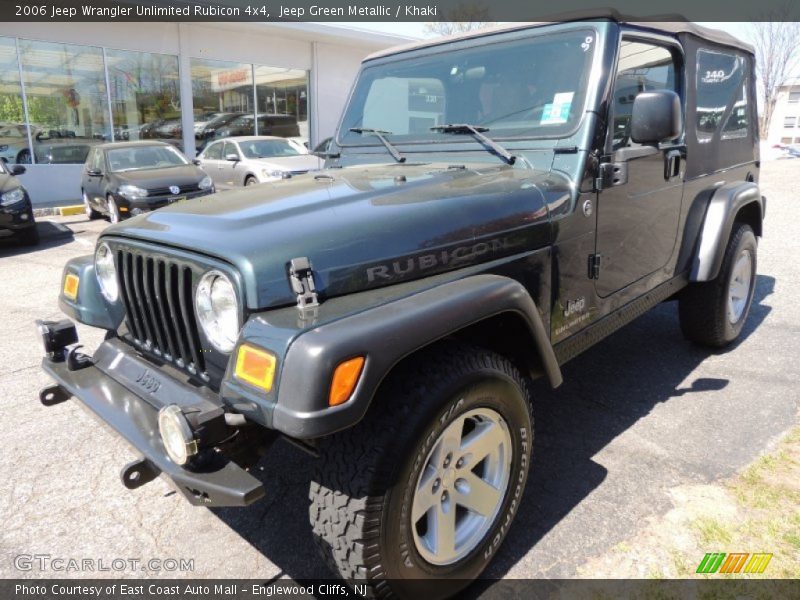 Jeep Green Metallic / Khaki 2006 Jeep Wrangler Unlimited Rubicon 4x4