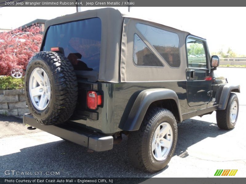 Jeep Green Metallic / Khaki 2006 Jeep Wrangler Unlimited Rubicon 4x4