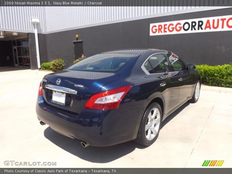 Navy Blue Metallic / Charcoal 2009 Nissan Maxima 3.5 S