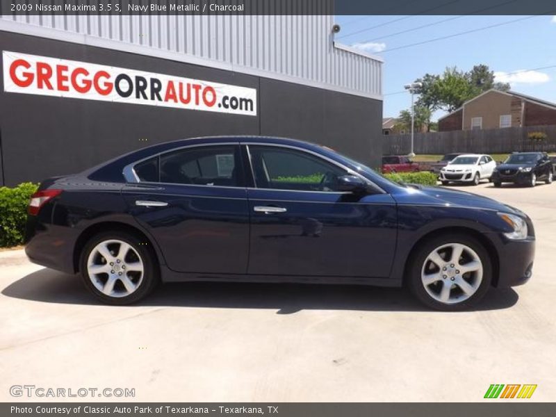 Navy Blue Metallic / Charcoal 2009 Nissan Maxima 3.5 S