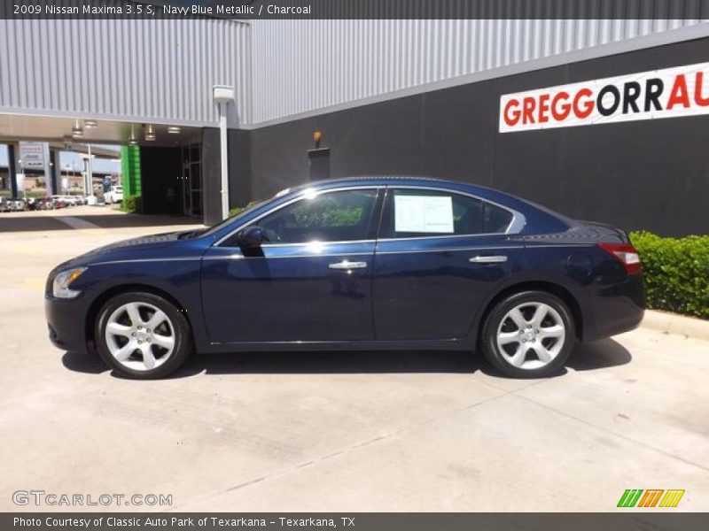 Navy Blue Metallic / Charcoal 2009 Nissan Maxima 3.5 S