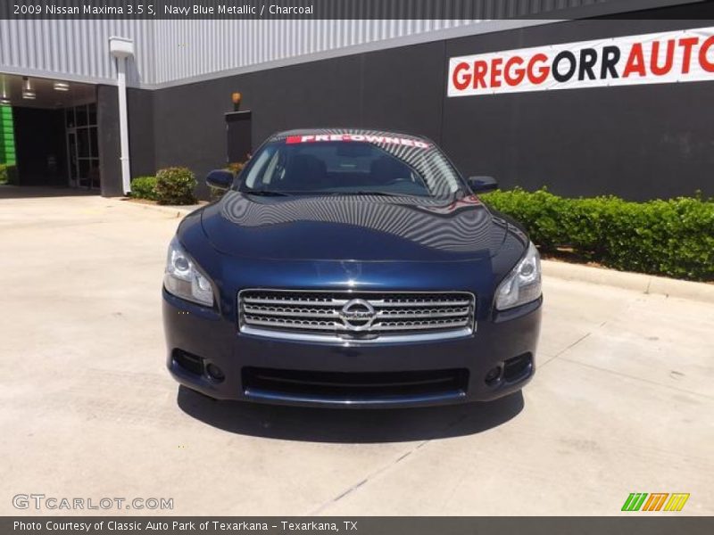 Navy Blue Metallic / Charcoal 2009 Nissan Maxima 3.5 S