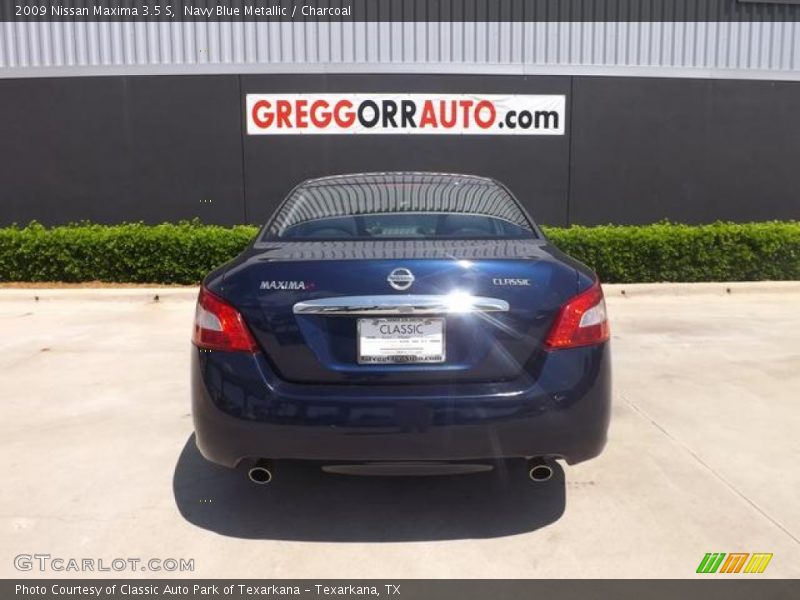 Navy Blue Metallic / Charcoal 2009 Nissan Maxima 3.5 S