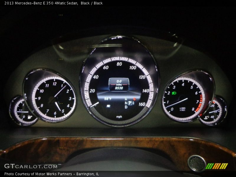Black / Black 2013 Mercedes-Benz E 350 4Matic Sedan