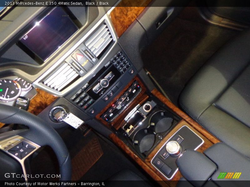 Black / Black 2013 Mercedes-Benz E 350 4Matic Sedan