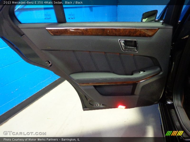 Black / Black 2013 Mercedes-Benz E 350 4Matic Sedan